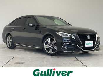 トヨタ クラウン ハイブリッド RS アドバンス 純正8型ナビ 三眼LED サンルーフ HUD BSM