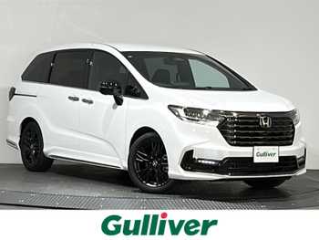 ホンダ オデッセイ ハイブリッド e:HEVアブソルート EXブラックED 11型ナビ 全方位 黒革 衝突軽減 両側電動