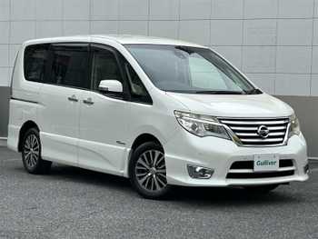 日産 セレナ ハイウェイスター Sハイブリッド 純正SDナビ/フルセグTV/全方位モニター