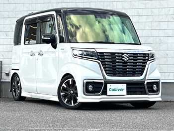 スズキ スペーシア カスタム HYBRID XS 8型ナビ 全方位モニタ 両側電動ドアHUD ETC