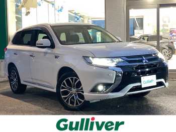 三菱 アウトランダー ＰＨＥＶ G プレミアムパッケージ 県外仕入　禁煙車　衝突軽減　全方位カメラ