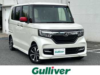 ホンダ Ｎ ＢＯＸ カスタム G L ホンダセンシング ナビ Bカメ パワスラ ETC ドラレコ LED