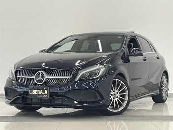 メルセデス・ベンツ Ａ１８０ AMG スタイル 純正ナビ　Rカメラ　ACC　SR　ETC　ACP