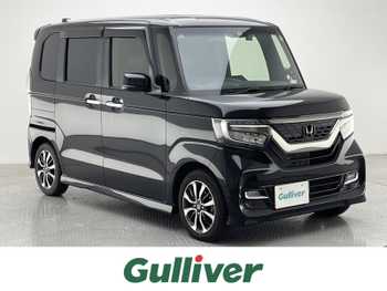 ホンダ Ｎ ＢＯＸ カスタム G L ホンダセンシング 社外ナビ Hセンシング 追従 Bカメ 片P LED