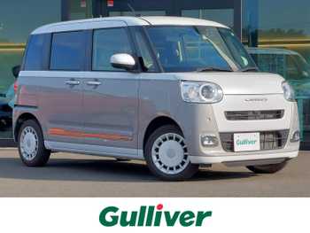 ダイハツ ムーヴ キャンバス ストライプス G 純正ナビ 全方位 シートヒーター ETC