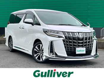 トヨタ アルファード S Cパッケージ 禁煙車　TRDエアロ　純正ナビ
