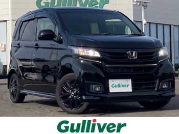 ホンダ Ｎ ＷＧＮ カスタムGターボSSブラックスタイルP Stradaナビ バックカメラ CTBA クルコン