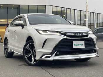 トヨタ ハリアー ハイブリッド Z レザーパッケージ 本革シート/モデリスタエアロ/20インチAW