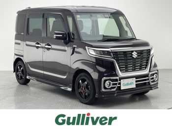 スズキ スペーシア カスタム HYBRID XS ターボ 社外ナビ　両側パワスラドア　バックカメラ