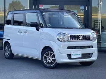 スズキ ワゴンＲ スマイル HYBRID S 禁煙車 8型ナビ 衝突軽減 両側電動 ETC
