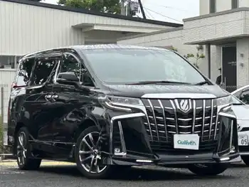 トヨタ アルファードハイブリット エグゼクティブ ラウンジ S 1オーナー TRDエアロ TRDアルミ