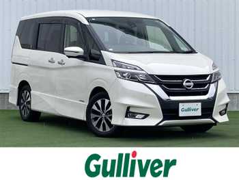 日産 セレナ ハイウェイスターVセレクションⅡ 禁煙車 純正9型 全方位 両側電動 後席M LED