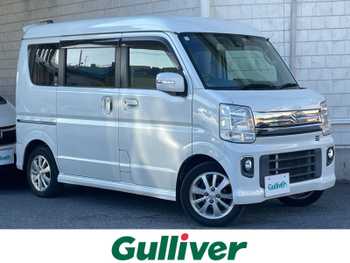 スズキ エブリィ ワゴン PZターボ スペシャル 純正ナビ Bカメ 前後ドラレ ETC2.0 両Pスラ