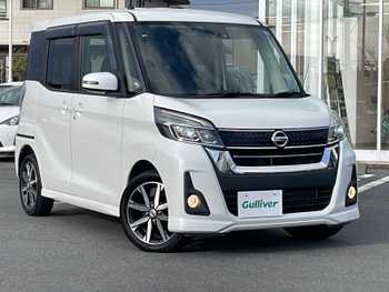 日産 デイズ ルークス ハイウェイスター Gターボ 両側パワスラ 純正7型ナビ ETC ドラレコ