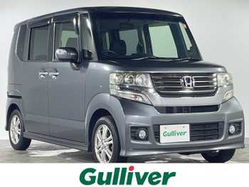 ホンダ Ｎ ＢＯＸ カスタム G Lパッケージ 社外メモリナビ TV BT ETC 片側電動ドア