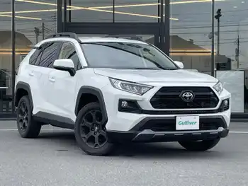 トヨタ ＲＡＶ４ アドベンチャー オフロードPKG 純正ナビ ルーフレール ワイヤレス充電 BSM