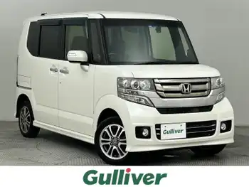 ホンダ Ｎ ＢＯＸ カスタム G Lパッケージ ナビTV バックカメラ シートヒーター 左PS