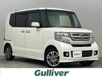 ホンダ Ｎ ＢＯＸ カスタム G Lパッケージ ナビTV バックカメラ シートヒーター 左PS