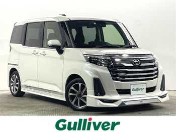 トヨタ ルーミー カスタムG－T モデリスタ 純正9incナビTV 360カメラ ETC