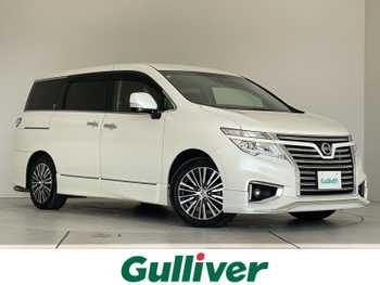 日産 エルグランド 250HWS アーバンクロム 純正ナビ 後席モニター 全方位 片側電動