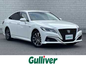トヨタ クラウン ハイブリッド S Cパッケージ 純正ナビ 衝突軽減 全方位 自動駐車  ETC