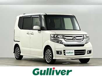 ホンダ Ｎ ＢＯＸ カスタム G ターボ Lパッケージ 禁煙車 8型ナビ 両側パワスラ クルコン ETC