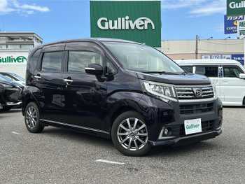 ダイハツ ムーヴ カスタム X ハイパー SAⅡ バックカメラ 社外SDナビ 純正夏タイヤ車載