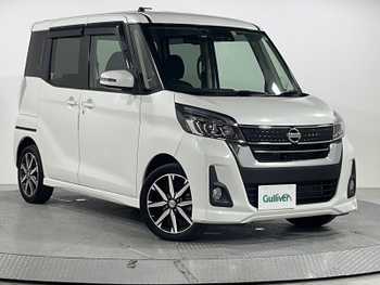 日産 デイズ ルークス ハイウェイスター Gターボ 禁煙 全周囲 純正ナビ 両側電動 衝突軽減