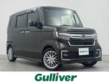 ホンダ Ｎ ＢＯＸ カスタム L ターボ 禁煙車 純正7型ナビ 両側パワスラ Bカメラ