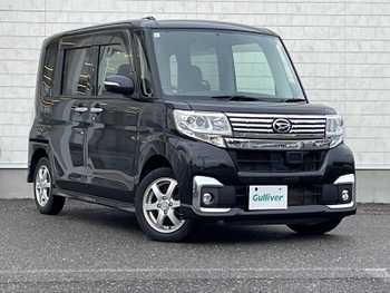 ダイハツ タント カスタム X 純9型ナビ  左側電動ドア 衝突軽減ブレ ETC