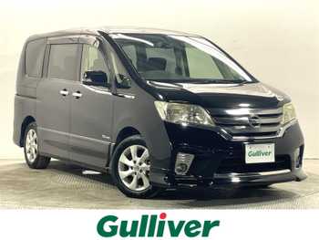 日産 セレナ ハイウェイスター S HV エアロ 純正ナビTV バックカメラ 両側パワースライ