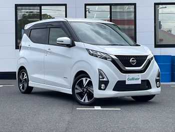 日産 デイズ ハイウェイスターG ターボ 禁煙車 純正SDナビ ドラレコ スペアキー