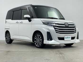 トヨタ ルーミー カスタムG－T 純正9型ナビ 後席モニター ドラレコ