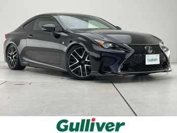 レクサス ＲＣ 300h Fスポーツ プライムブラック 純正12.3型ナビ サンルーフ 三眼LED BSM