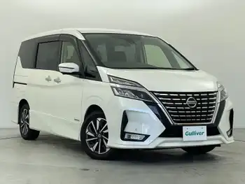 日産 セレナ ハイウェイスター V 純正10型ナビ 後席モニタ 防水シート 禁煙