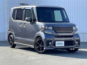 ホンダ Ｎ ＢＯＸ モデューロ X G ターボP 社外8型ナビ Bカメラ 両側電動  ETC