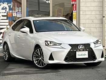 レクサス ＩＳ 300h バージョンL 4WD サンルーフ 黒革シート 純正ナビ ETC