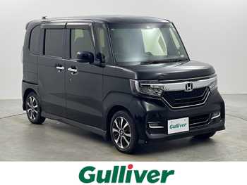 ホンダ Ｎ ＢＯＸ カスタム G L ホンダセンシング 禁煙車 後席モニター 両側パワスラ ETCナビ