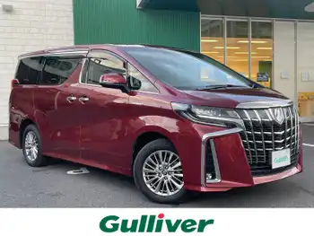 トヨタ アルファードハイブリット SR サイドリフトアップ 純正9型ナビ JBL 後席モニタ 両パワ レザー