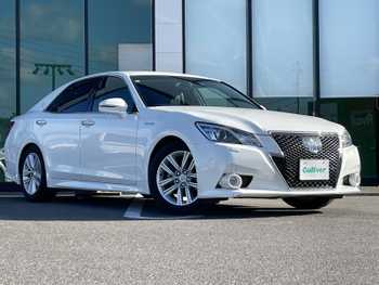 トヨタ クラウン ハイブリッド アスリートG アラウンドビューモニター/禁煙車/ETC