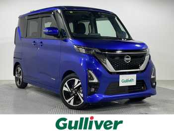 日産 ルークス HWS Gターボ プロパイロットED 禁煙 純正9型ナビ 全周囲 追従 両側電動