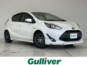 トヨタ アクア S モデリスタエアロ SDナビ バックカメラ LED