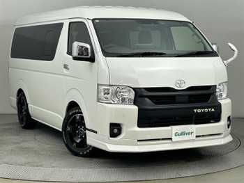 トヨタ ハイエース GL ロング ワンオーナー 寒冷地 ALPINEナビ FLEX製