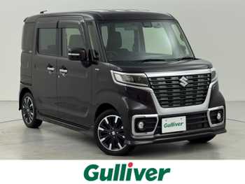 スズキ スペーシア カスタム HYBRID XS 純正8型ナビ 衝突軽減 両側電動スラドア　