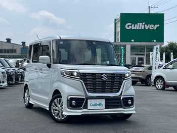 スズキ スペーシア カスタム HYBRID GS ワンオナ/純ナビ/衝突軽減/両パワスラ