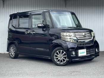 ホンダ Ｎ ＢＯＸ カスタム G Lパッケージ メモリナビ TV 左側パワースライドドア