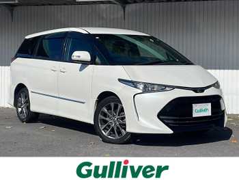 トヨタ エスティマ アエラス 9型ナビフルセグTV　12型後席モニター