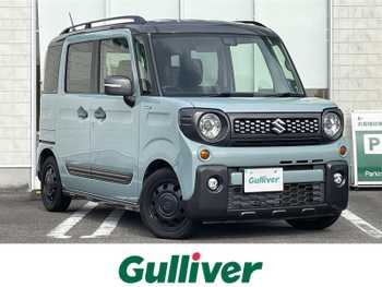 スズキ スペーシア ギア HYBRID XZターボ 社外ナビ 衝突軽減ブレーキ シートヒーター