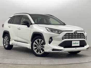 トヨタ ＲＡＶ４ G Zパッケージ サンルーフモデリスタ純正9型ナビ革シート