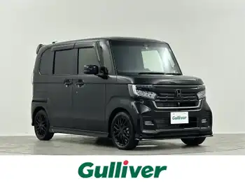 ホンダ Ｎ ＢＯＸ カスタム L ターボ スタイル+ブラック 無限エアロ 純正8型ナビ 温シート 両側電動